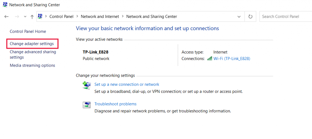 Bagaimana Memperbaiki Kesalahan DNS_PROBE_FINISHED_NXDOMAIN? 8 Change Adapter Settings in Windows