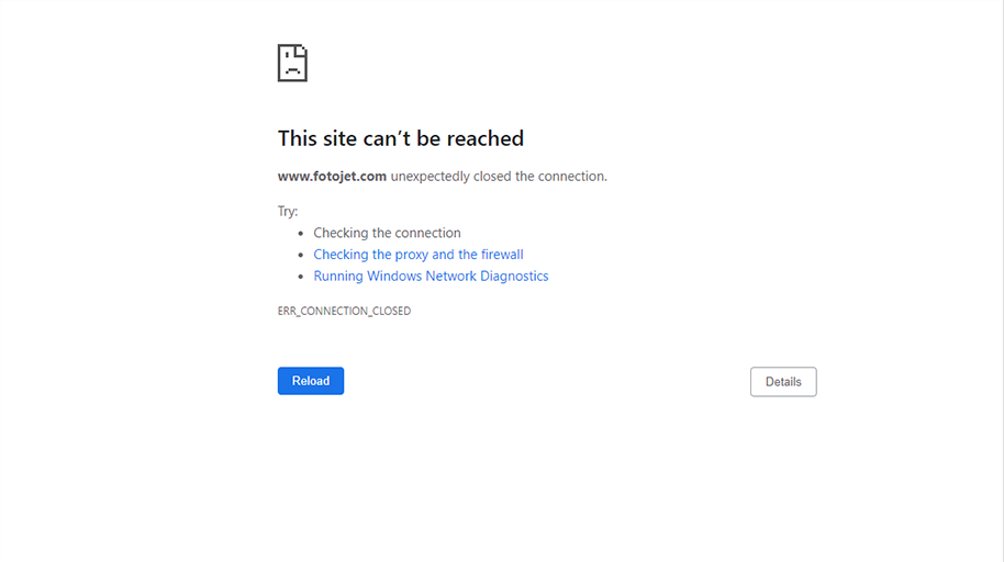 11 Cara Terbaik untuk Memperbaiki "ERR_CONNECTION_CLOSED" di Chrome 3 Example of Err_connection_closed Error