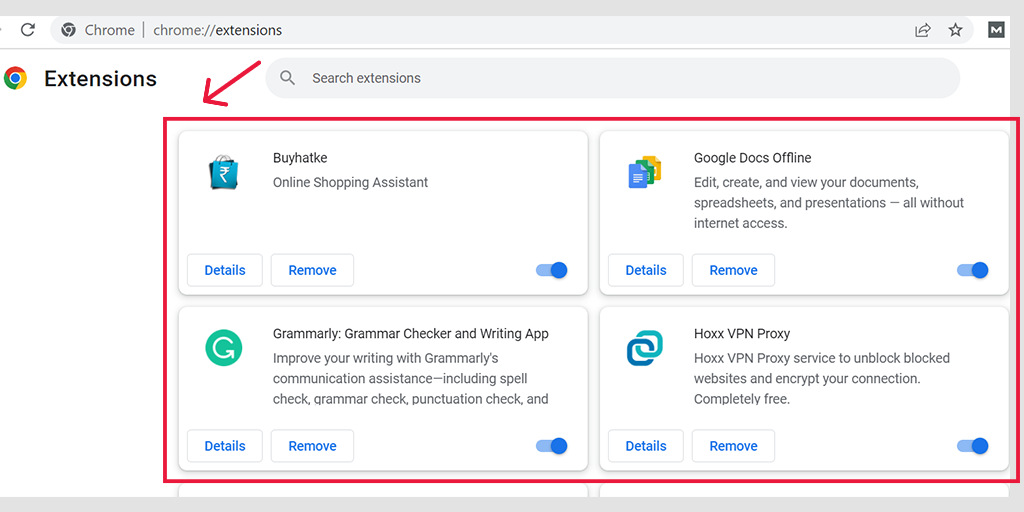 11 Cara Terbaik untuk Memperbaiki "ERR_CONNECTION_CLOSED" di Chrome 5 List of chrome extensions