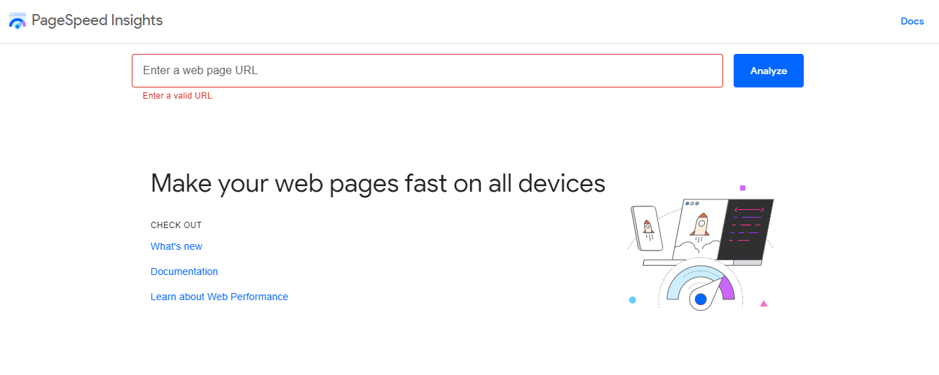 Статистика PageSpeed
