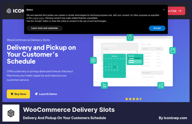 Plugin pentru sloturi de livrare WooCommerce - Livrare și ridicare în programul clienților dvs