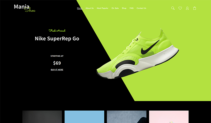 8+ migliori temi WordPress del negozio di scarpe 2022 1 shoe store WordPress themes