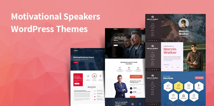 Tema WordPress untuk Pembicara Motivasi