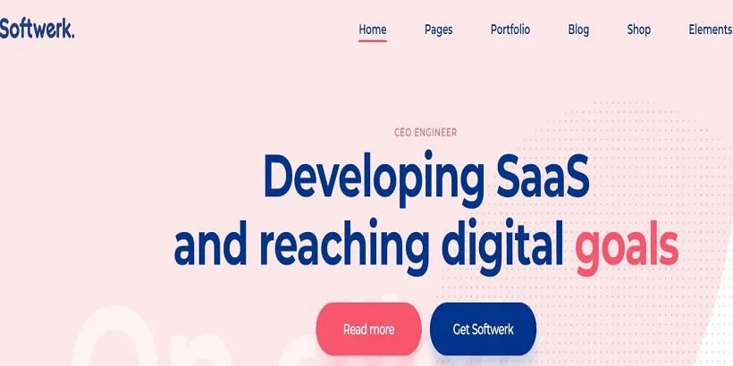 Softwerk-Terbaik-Premium-Saas-WordPress-Tema
