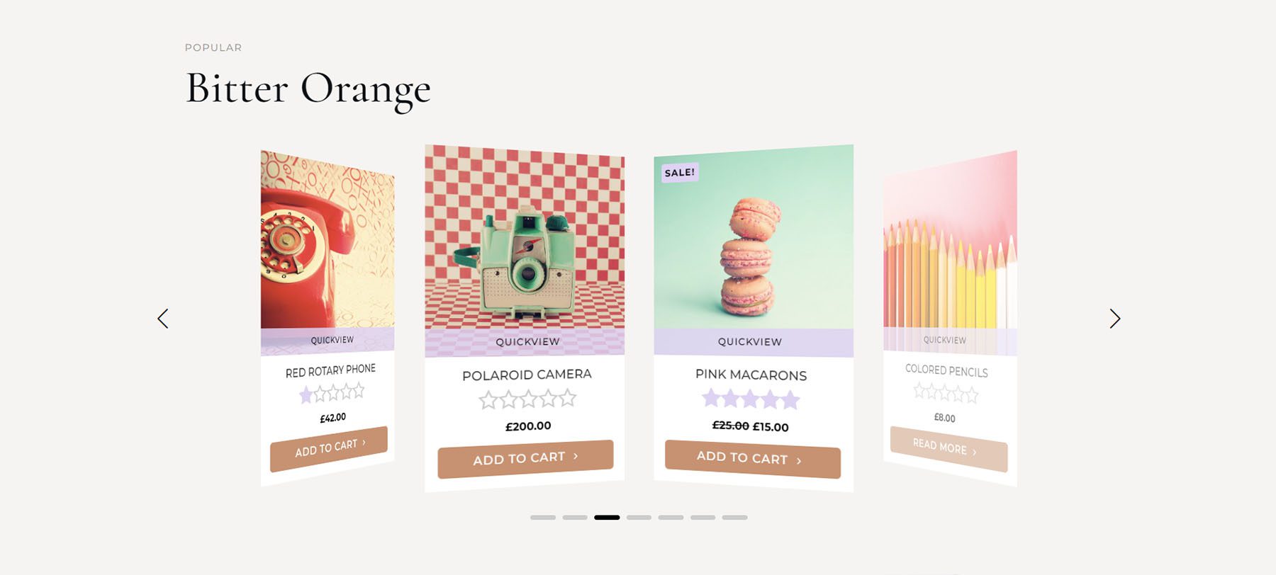 Produk Diperpanjang Divi WooCommerce
