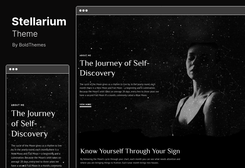 Thème Stellarium - Thème WordPress Horoscope et Astrologie