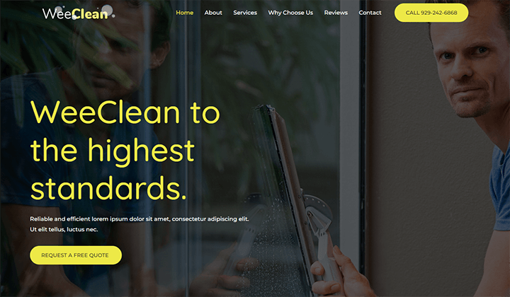 10+ Tema WordPress Perusahaan Pembersih Terbaik 2022 5 cleaning company WordPress themes