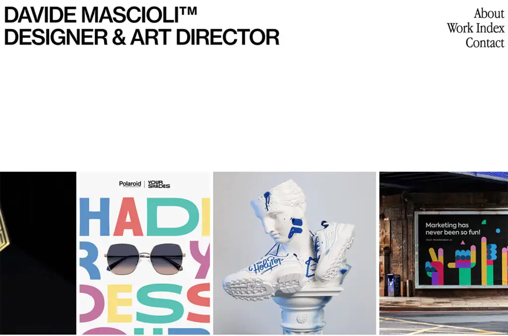 Davide Mascioli adalah seorang desainer dan direktur seni multi-disiplin dengan pengalaman lebih dari 10 tahun dengan agensi dan studio kreatif.