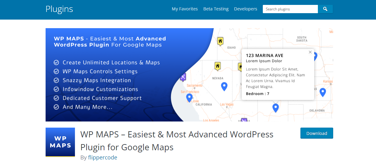 Plugin Google Maps WordPress
