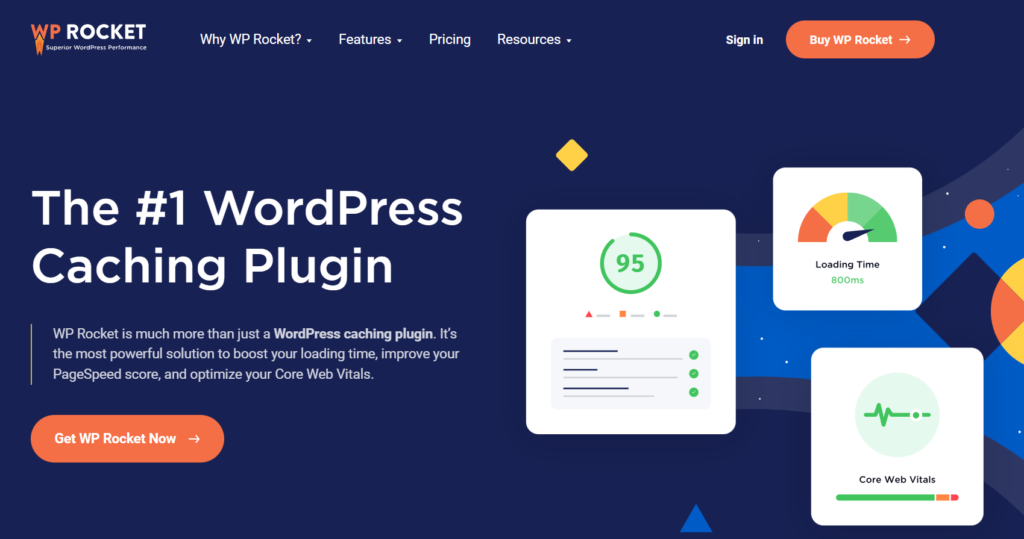 wp rocket - cele mai bune pluginuri de minificare WordPress