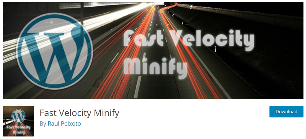 velocidade rápida minify