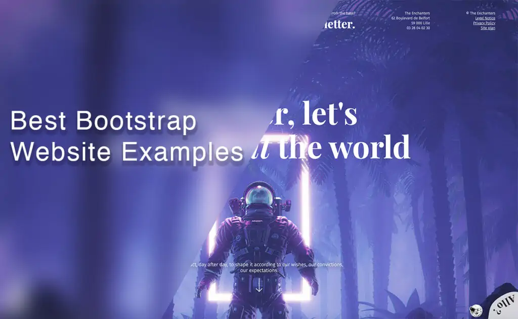 contoh situs bootstrap