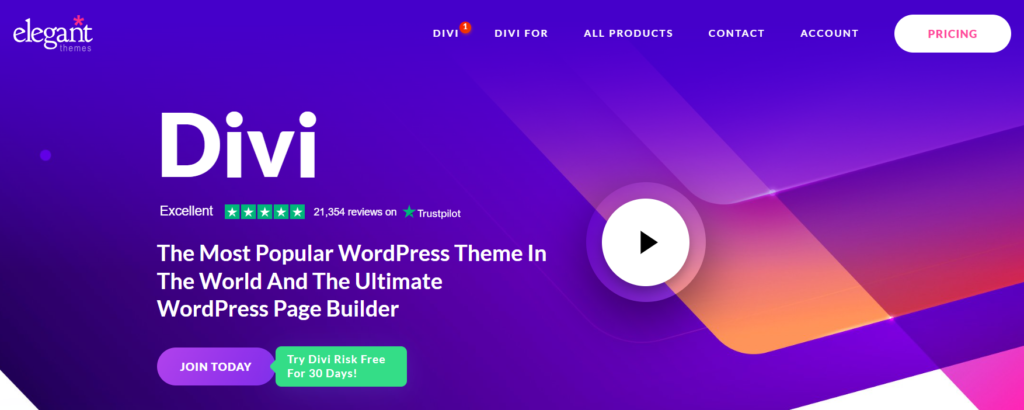 Tema pronto per Divi AMP