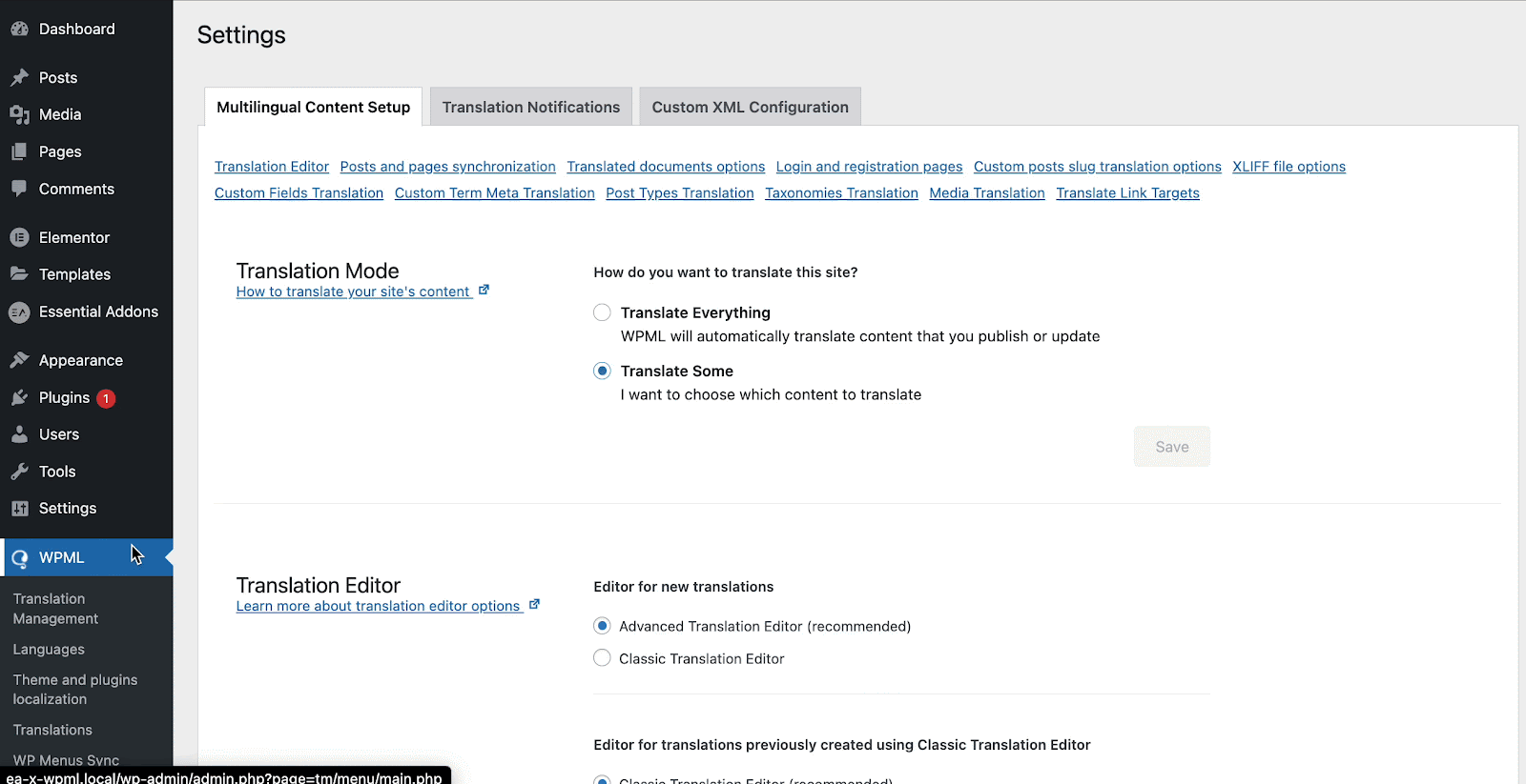 Tłumacz witryny WordPress Translate WordPress sites