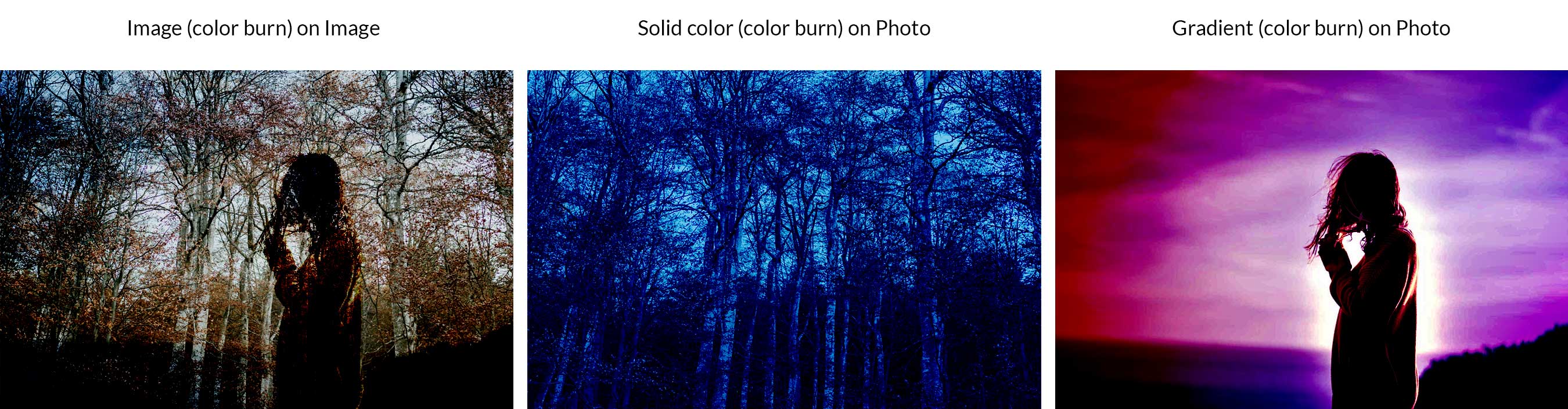 warna terbakar