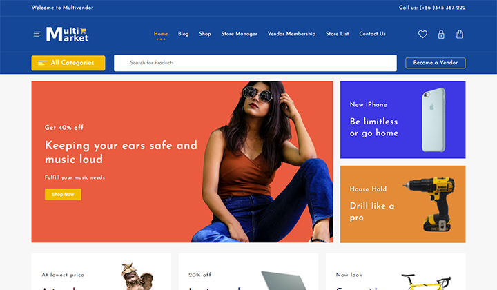 2022 年 9+ 最佳 WooCommerce 模板和主题 2 best WooCommerce templates and themes