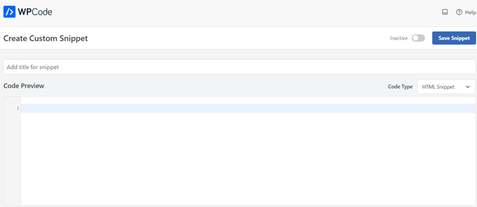 Crear página de fragmentos personalizados