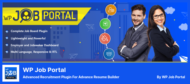 Complemento del portal de empleo de WP - Complemento de contratación avanzada para el generador de currículums avanzados