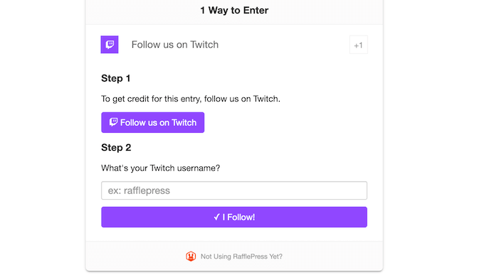 Twitchプレゼント