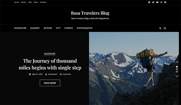 10 多个用于博客和代理网站的免费 WordPress 旅游主题 2022 7 free WordPress travel themes for blog and agency