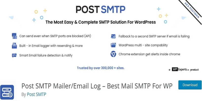 Post-SMTP-Mailer-Best-Free-WordPress 电子邮件营销插件