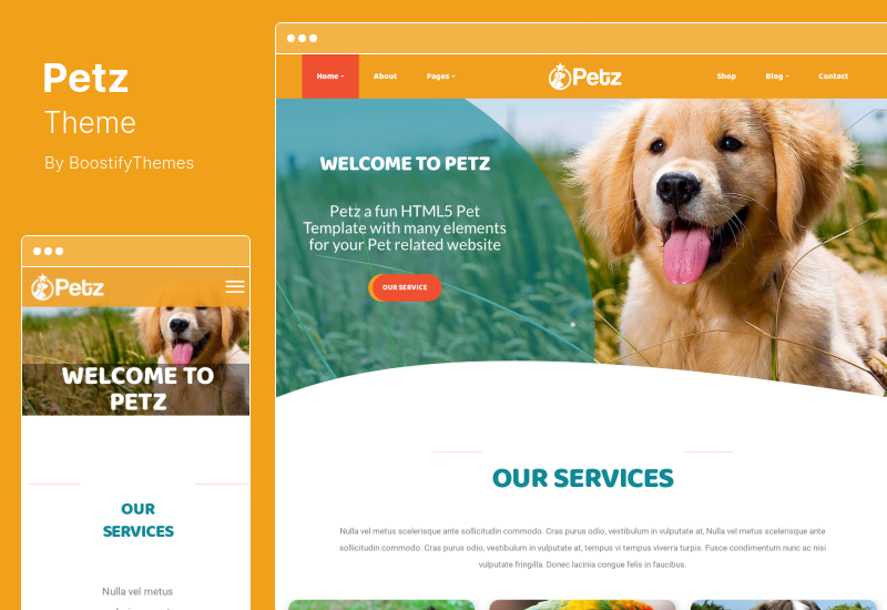 Petz Theme - Perawatan Hewan Peliharaan & Tema WordPress Hewan