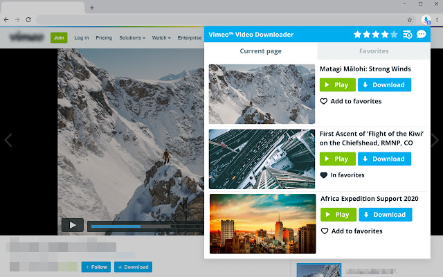 10+ 最佳免费视频下载器 Chrome 扩展程序 79 video downloader for vimeo