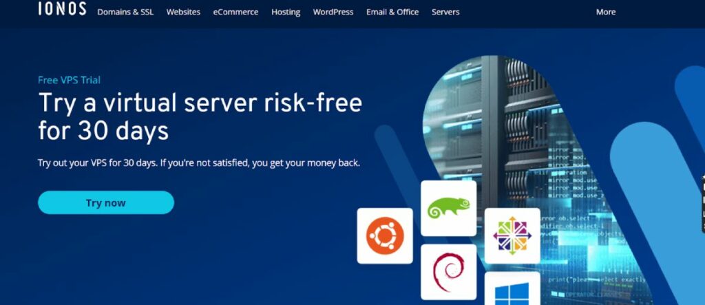 ionos vps 무료 월