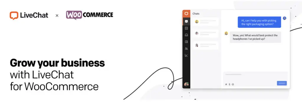 使用 LiveChat 的 WooCommerce 實時聊天插件,您可以讓客戶直接從您的 WooCommerce 網站與您交談
