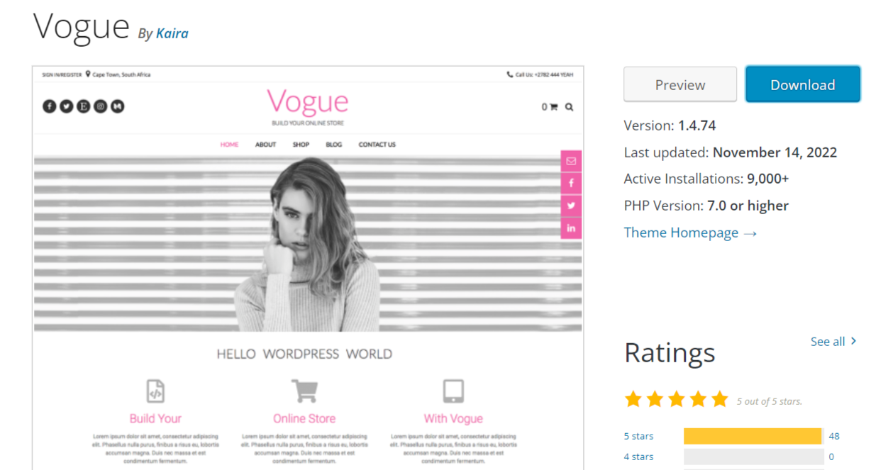 Tema mode