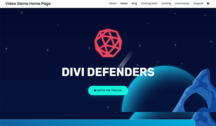 9+ migliori temi WordPress per giochi per siti di riviste, blog e recensioni 3 divi gaming 51