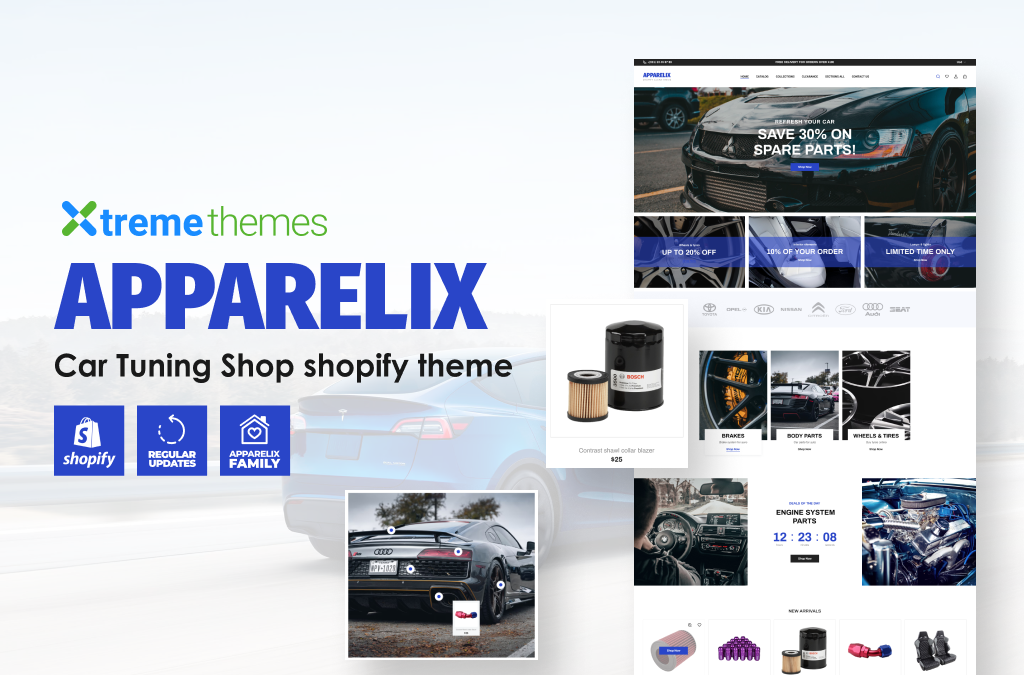 ApparelixCar-Tuning-Shop-Shopify-主題