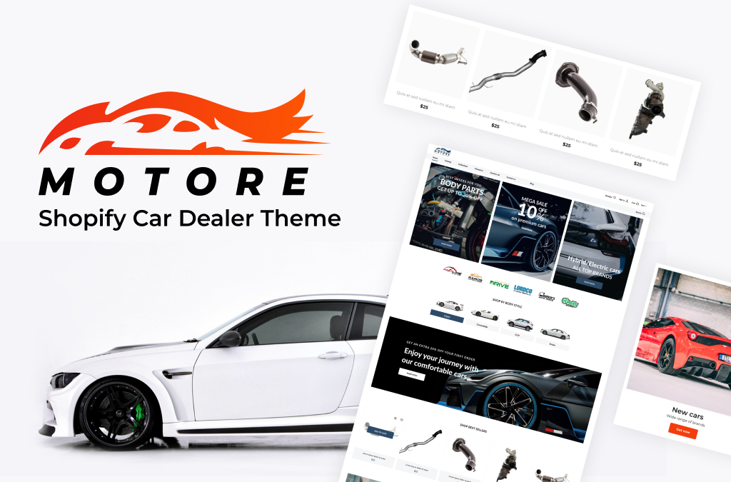 Motore - Shopify-汽車經銷商-主題