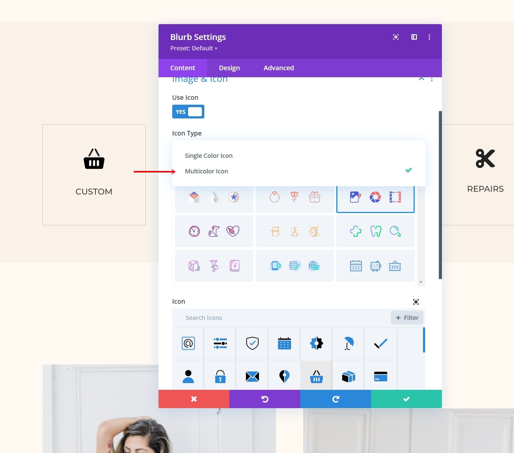 Учебное пособие по WP и Divi Icons Pro