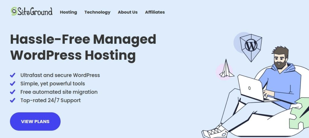 hébergement WordPress géré sans tracas