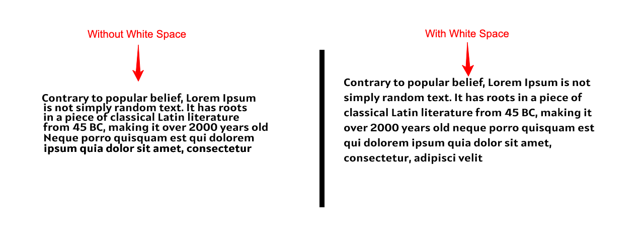 Podstawy typografii w projektowaniu stron internetowych, które każdy musi zrozumieć 7 White Space in Typography