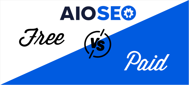 All in One SEO Free vs Pro - IsItWP - Rilevatore di temi WordPress gratuito All in One SEO Free vs Pro