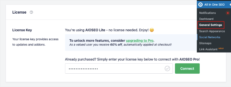 aioseo aggiunge la chiave di licenza in wordpress - IsItWP - Rilevatore di temi WordPress gratuito aioseo add license key in wordpress