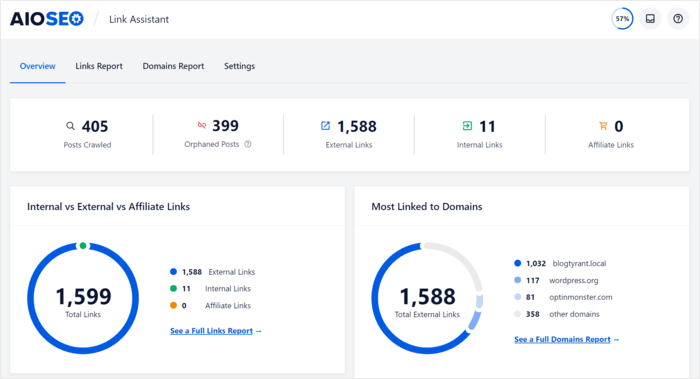 link assistant - IsItWP - Rilevatore di temi WordPress gratuito link assistant