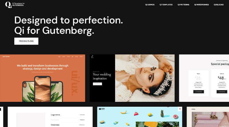7 Template Blog WordPress Terbaik 2 Qi Templates For Gutenberg