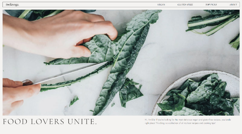 7 Template Blog WordPress Terbaik 9 Food Blog Website Kit