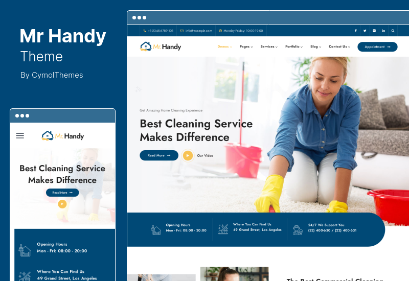 Tema MrHandy - Tema WordPress per servizi tuttofare