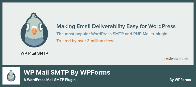 WP Mail SMTP بواسطة WPForms Plugin - ملحق SMTP لبريد WordPress