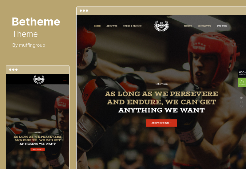 Tema Betheme - Tema WordPress WooCommerce multiuso reattivo