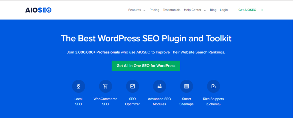 AIOSEO WordPress SEO プラグイン