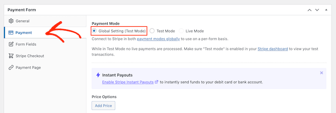 Criando um botão comprar agora no modo de teste