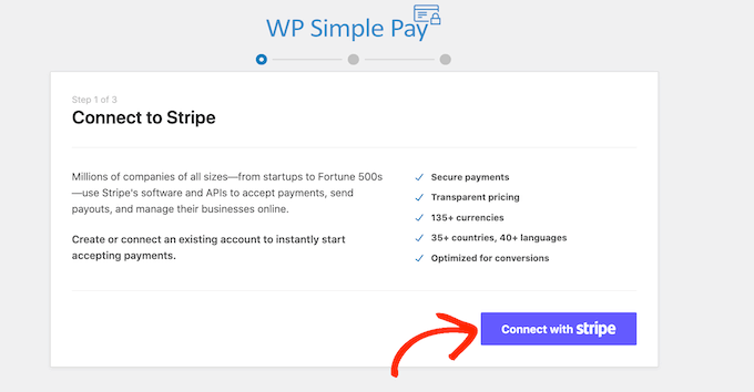 Como conectar o WP Simple Pay ao Stripe