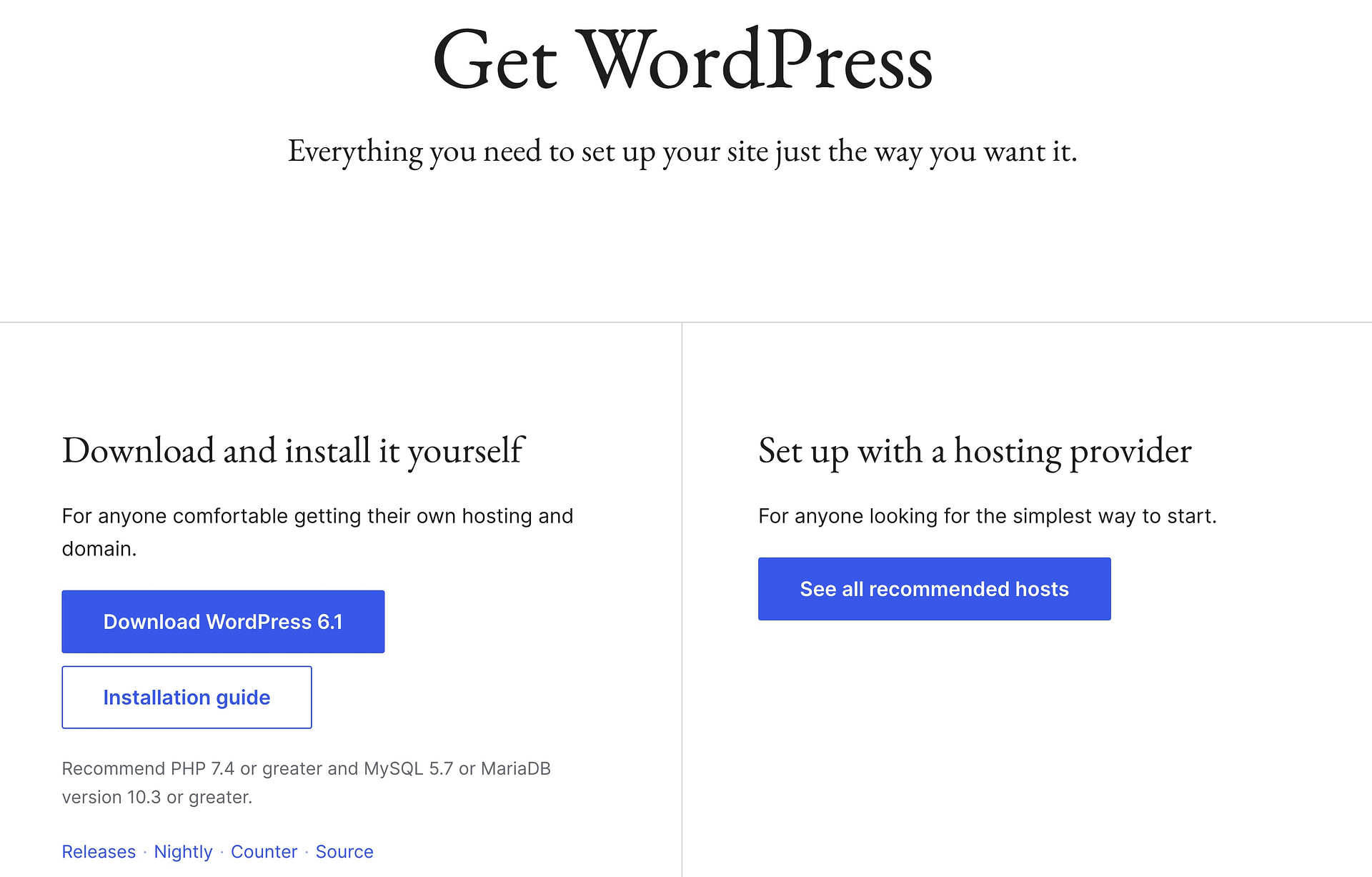 Почему WordPress так сложно использовать? Большая часть процесса установки