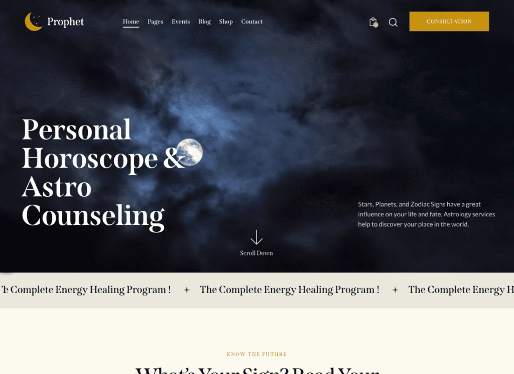 Nabi | Horoskop, Astrologi & Tema WordPress Meramal