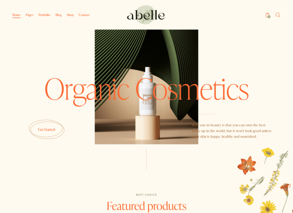 Abelle - Beauty Salon Elementor WordPress 테마